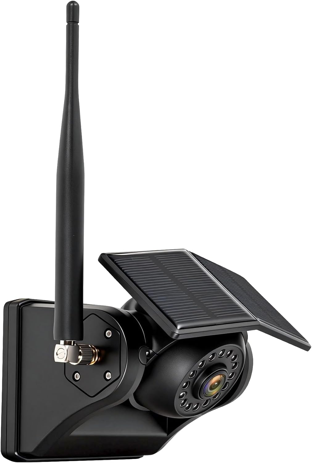 HEECOOMI Solar Magnetic Sideview Camera, 9600mAh Rechargeable Battery, Compatible with AH7 & AT1 Series Wireless Backup Camera Systems (Models: AH7-1, AH7-2, AH7-3, AH7-4, AT3, AT4), AH7S