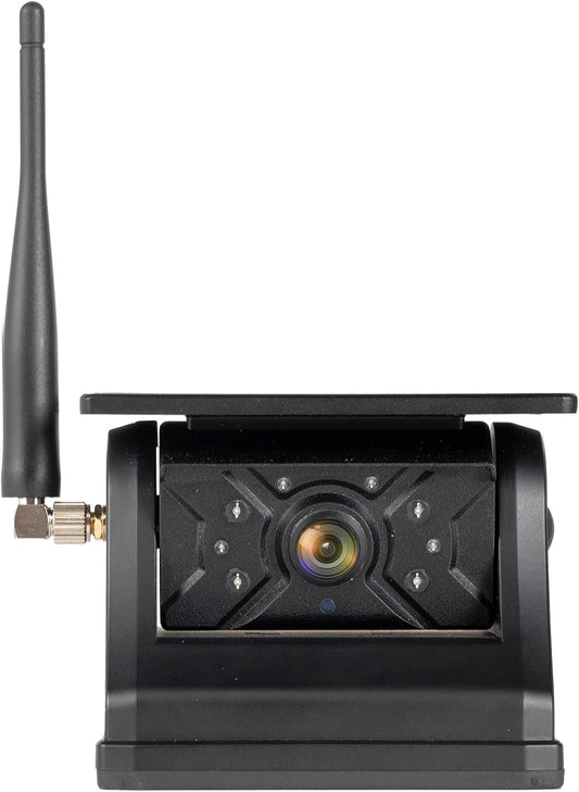 HEECOOMI Solar Magnetic Rear View Camera, 9600mAh Rechargeable Battery, Compatible with AH7 & AT1 Series Wireless Backup Camera Systems (Models: AH7-1, AH7-2, AH7-3, AH7-4, AT3, AT4), AH7R