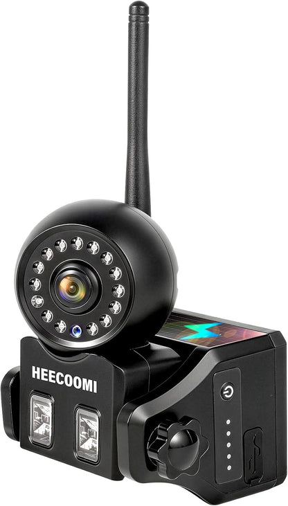 HEECOOMI360° Solar Magnetic Backup Camera System for Trailer Camper Truck, 10000mAh Rechargeable Battery, Compatible with AH7/AH702/AH703/AH704/AT3/AT4/AR1/AR2/AR3/AR4/ART1/ART2/ART3/ART4 System, ARC